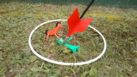 Gumby impaled in tragic lawn dart accident - YouTube