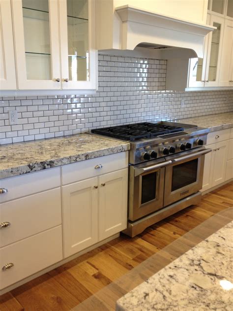 White Subway Tile Backsplash | kitchens | Pinterest