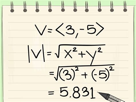 How to Find the Magnitude of a Vector: 2 Steps (with Pictures)