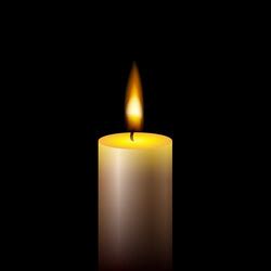 Candle Condolence Death Vector Images (62)