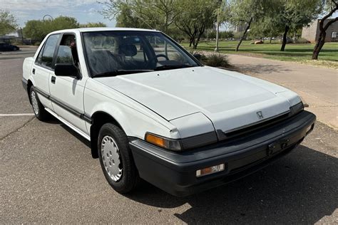 No Reserve: 1989 Honda Accord DX Sedan for sale on BaT Auctions - sold ...