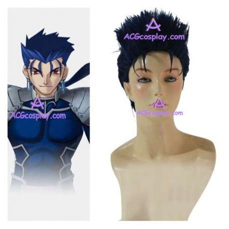 Fate Stay Night Lancer Cosplay Wig