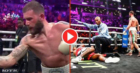 Caleb Plant With Highly Controversial Celebration After Brutal KO