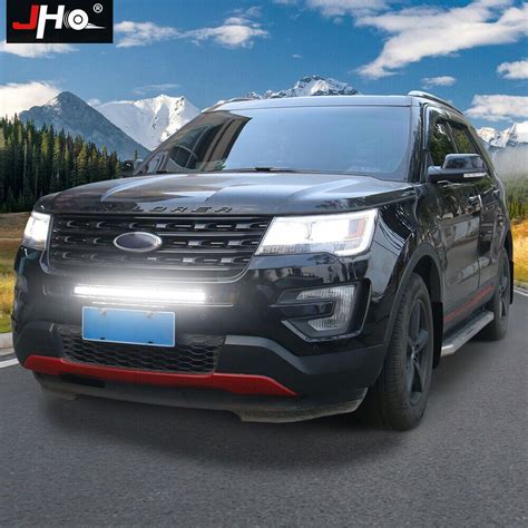 Car Off Road Front Grille Warning LED Light Bar For Ford Explorer 2011 ...