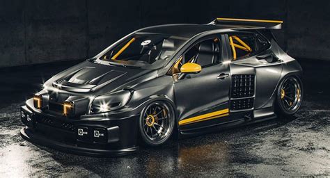 Clio-Based Renault 5 Turbo Tribute Render Looks Epic | Carscoops