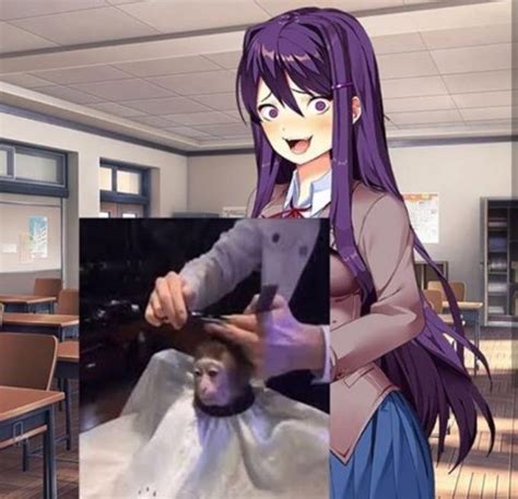 Create meme "ddlc yuri, literature club doki doki yuri death, Yuri doki ...