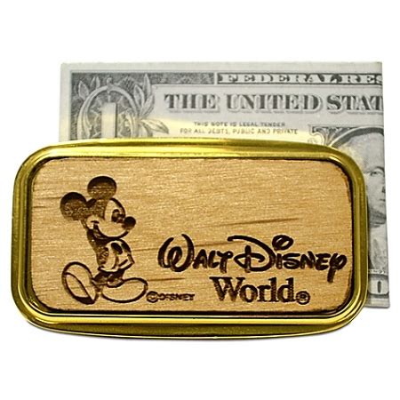 Disney Arribas Money Clip - Mickey Mouse-Appar-A2119