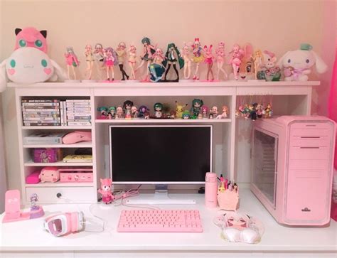 Minus the mousepad | Otaku room, Kawaii bedroom