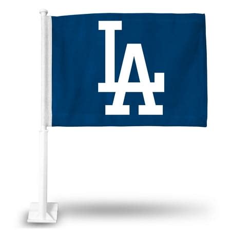 Official MLB Los Angeles Dodgers Car Flag 316389 - Walmart.com