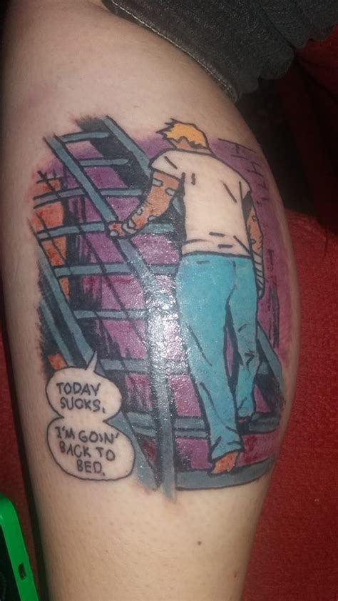 Hawkeye tattoo I have! | Tattoos, Hawkeye tattoo, Tattoo rock