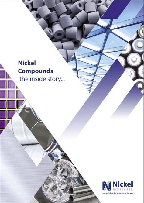 Nickel compounds explained in new publication from the Nickel Institute