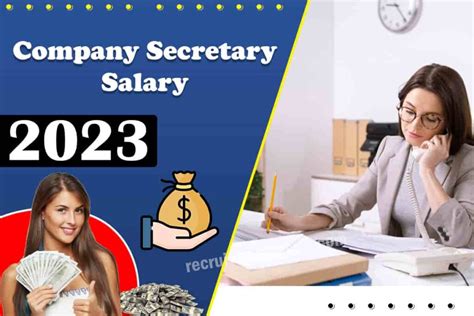 Company Secretary Salary In India 2023| Check Updated CS Pay Scale, Package