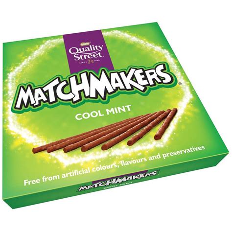 Quality Street Matchmakers Cool Mint 120g - Irresistible Matchmakers are thin and crunchy ...