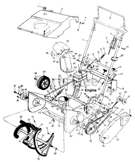 Manual Mtd Snowblower Parts Diagram