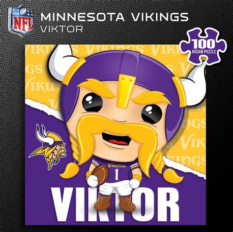 Minnesota Vikings NFL Mascot, MasterPieces | Serious Puzzles