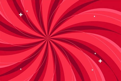 Free Vector | Flat design red swirl background