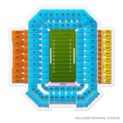 Oklahoma Memorial Stadium Tickets - Oklahoma Memorial Stadium Seating Chart | Vivid Seats