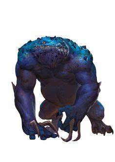 Slaad, Blue (from the D&D fifth edition Monster Manual). Art by Conceptopolis Fantasy Races ...