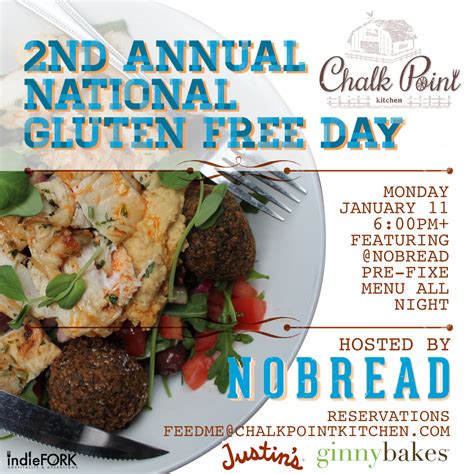 NATIONAL GLUTEN FREE DAY - NOBREAD New York City