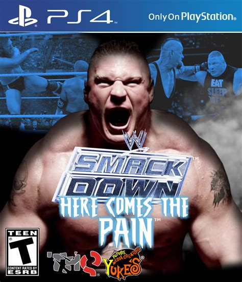 SmackDown! Here Comes The Pain PS4 cover by rockstarcrossing on DeviantArt