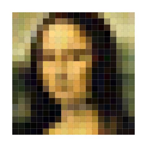 Mona Lisa (Pixel) von IXXI | connox.ch