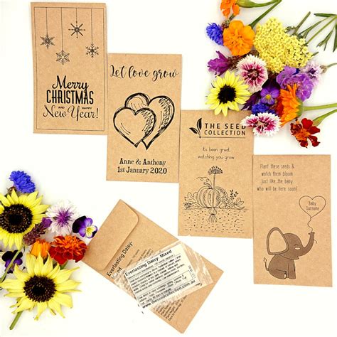 Custom printed seed packets- Economy Range | TheSeedCollection