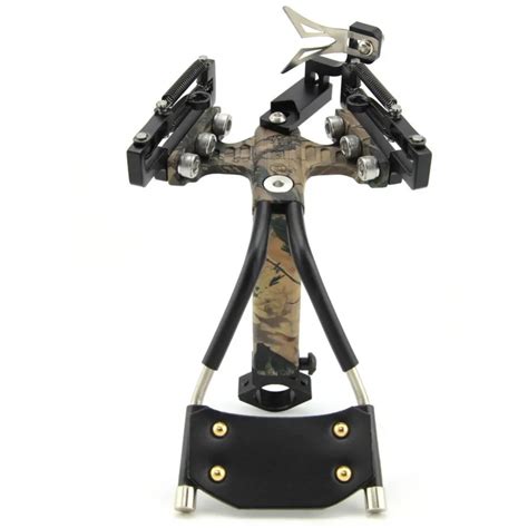 Slingshot Crossbow For Hunting Powerful Wrist Slingshot Catapult For Outdoor Hunting With Arrow ...