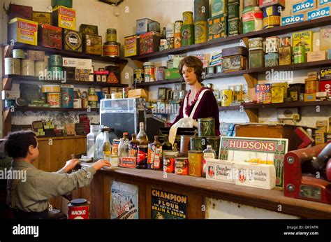 Old shop interior, Tawhiti Museum, Hawera, Taranaki, North Island, New ...