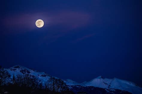 Moon Mountain Snow - Free photo on Pixabay - Pixabay