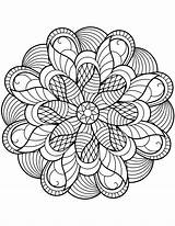 Amazing Flower Mandala coloring Page  Download Print Or Color Online sketch template
