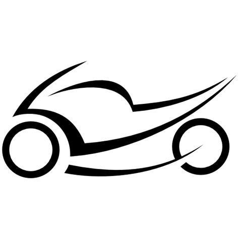 Swift Motorcycle Outline Sticker