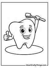 Dental Hygiene Coloring Pages sketch template
