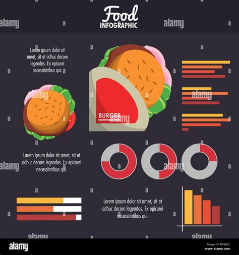 Fast food infographic design Stock Vector Image & Art - Alamy