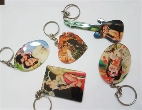 Sublimation Acrylic Keychain at Rs 20/piece | सबलिमेशन की चैन in New ...