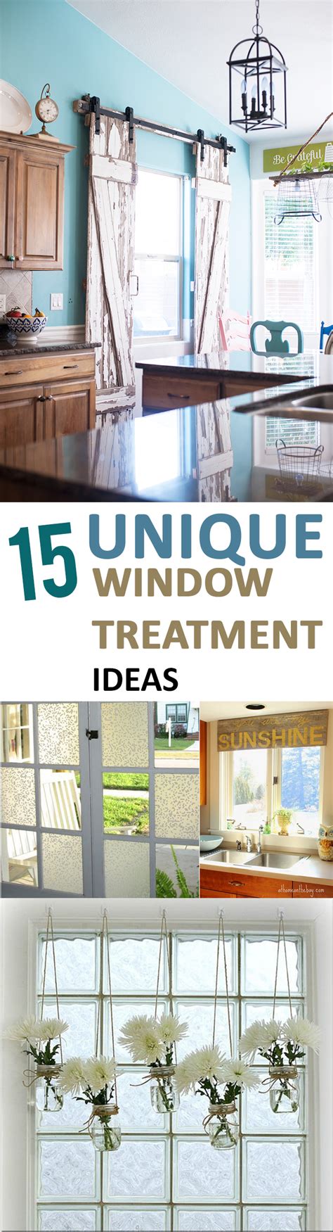 15 Unique Window Treatment Ideas – Sunlit Spaces | DIY Home Decor, Holiday, and More