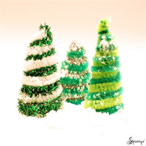 Christmas pipe cleaner ornaments - DIY project ideas • SPUNNYS