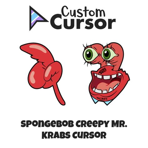 SpongeBob Creepy Mr. Krabs Curseur – Custom Cursor