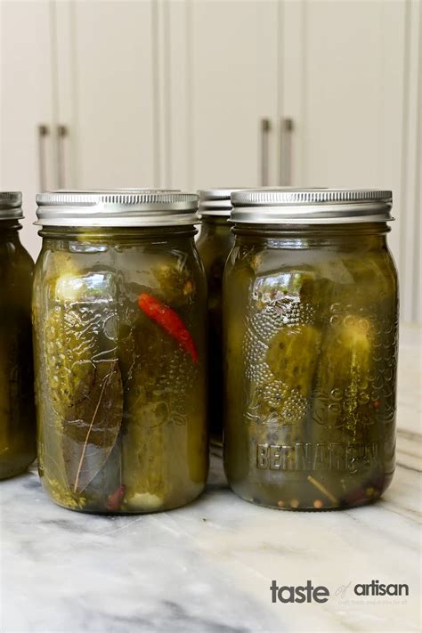 Fermented Crock Dill Pickle Recipe | Dandk Organizer