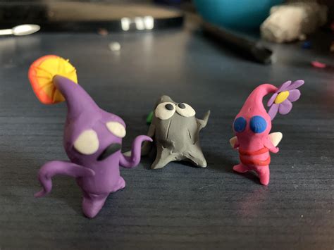 Pikmin 3 Clay models +Puffmin : r/Pikmin