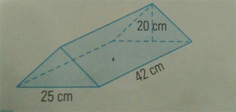 Contoh Soal Volume Prisma Segitiga - Adzka