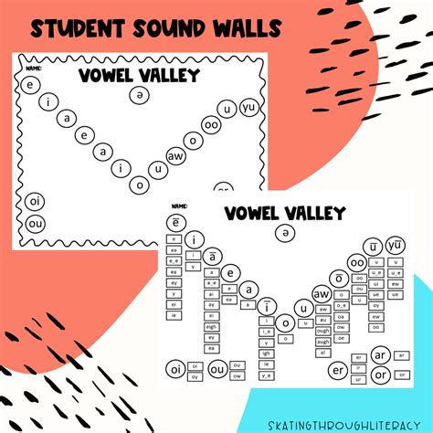 Vowel Valley Printable