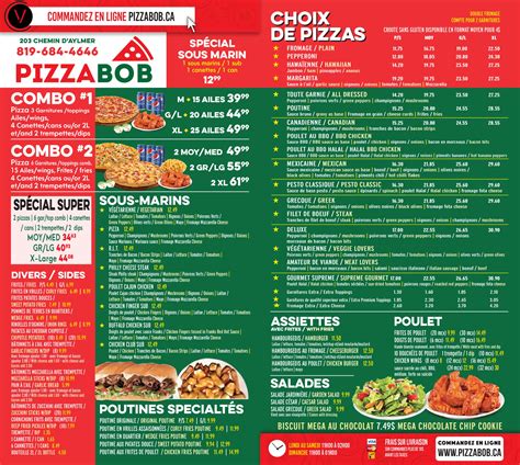 Menu – Pizza Bob