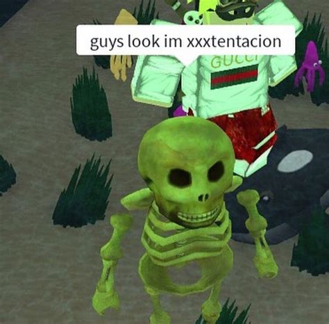 Everybody all gangsta until Xs skeleton comes to life : r/memes