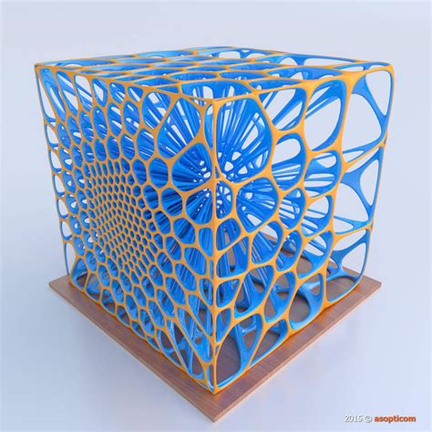 VOronoi Cube (109) by asopticom on DeviantArt | Geometric shapes art, Geometric art, Generative ...