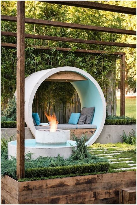 10 Water Feature and Fire Pit Combos You Will Admire | Backyard, Dream ...