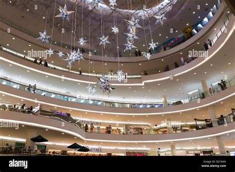 Inside Senayan City shopping mall, Jakarta, Indonesia Stock Photo, Royalty Free Image: 52893645 ...