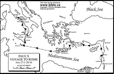 Bible Maps: Paul's Journey to Rome | Tectonica de placas, Biblia para niños, Separadores cristianos