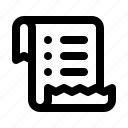 Receipt, bill, invoice, payment icon - Download on Iconfinder