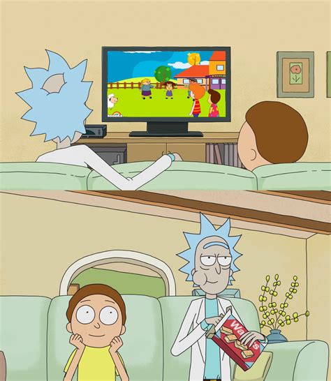 Rïck And Morty Watch TV HooplaKïdz Mary Had A Lïttle Lamb - Rick and Morty Photo (44398824 ...