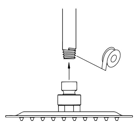 Install Brushed Nickel 16-Inch LED Ceiling Rain Shower Head